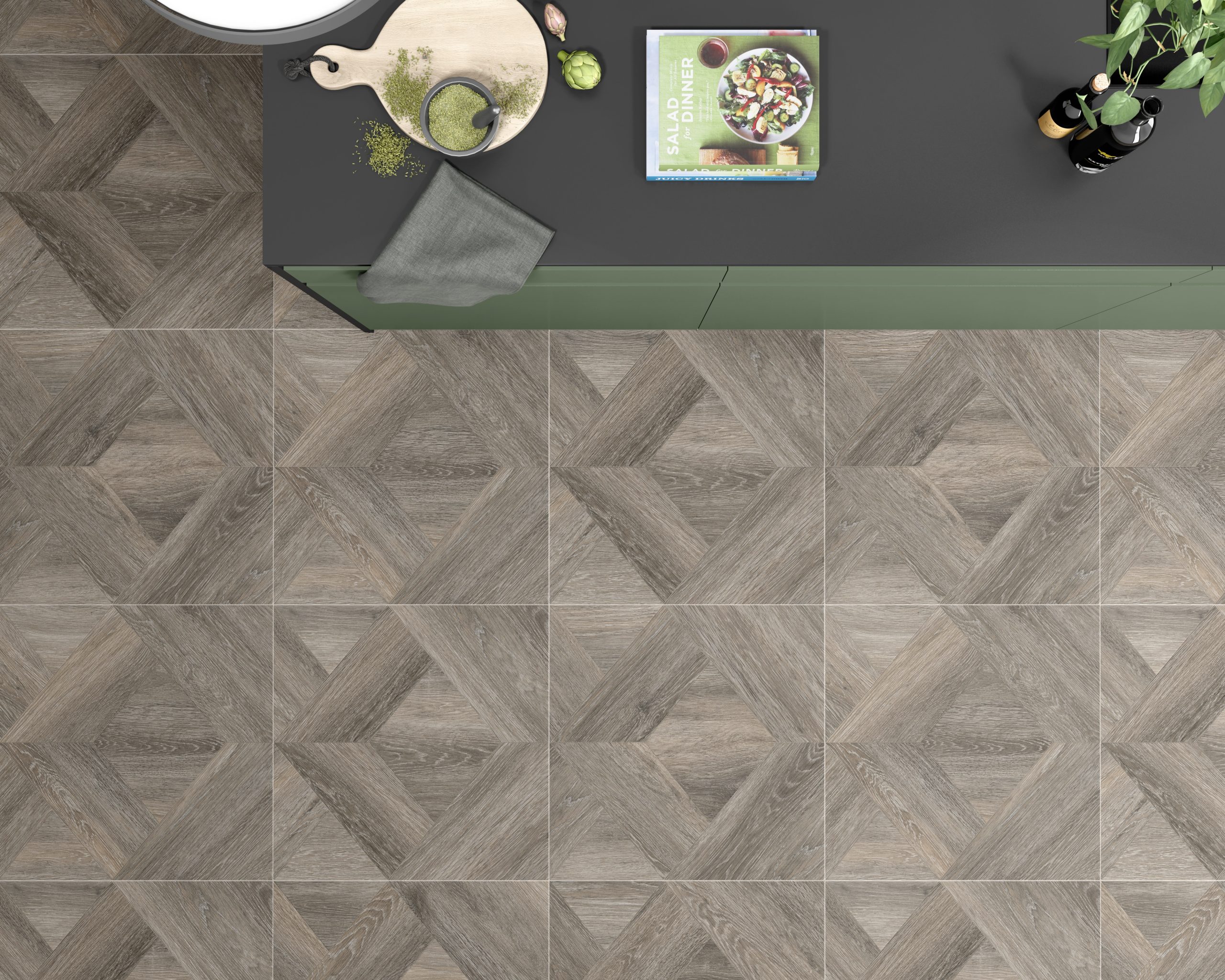 PAM020 PARQUET ROBLE ROOMSET